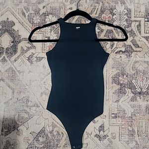 Skims Fits Everybody High Neck Bodysuit Cypress XXS